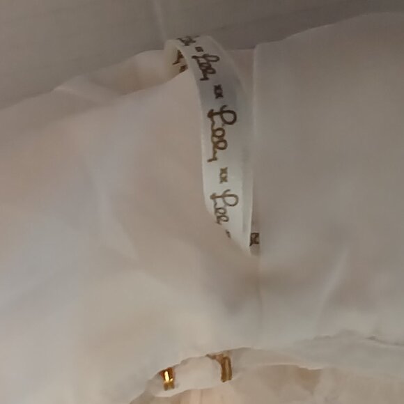 Lilly Pulitzer Dress Off White Midi Lace Size 6 - Picture 5 of 11